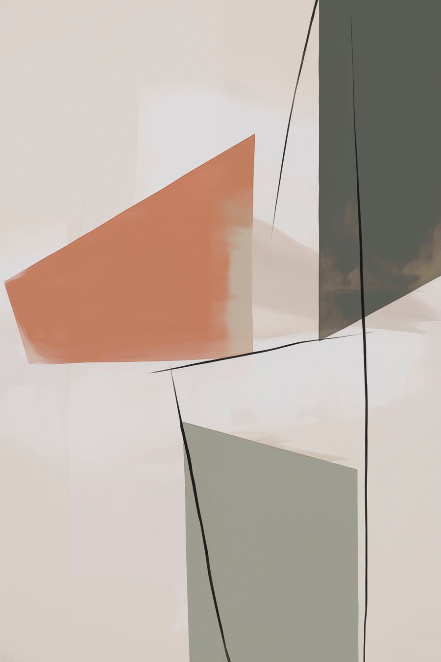 Geometrische abstractie — volledig ontwerp