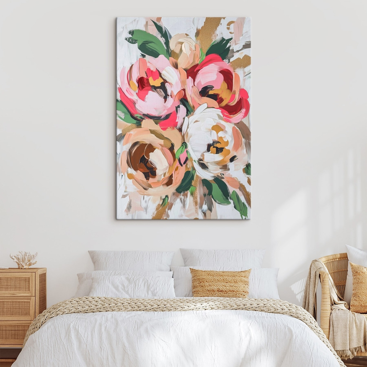 Abstract boeket bloemen — interieur 2