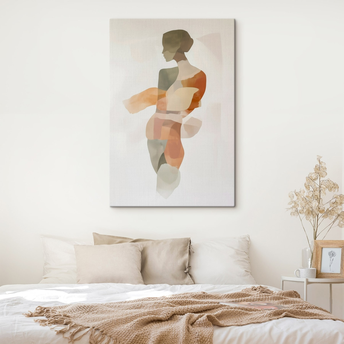 Abstract vrouwelijk silhouet — interieur 2