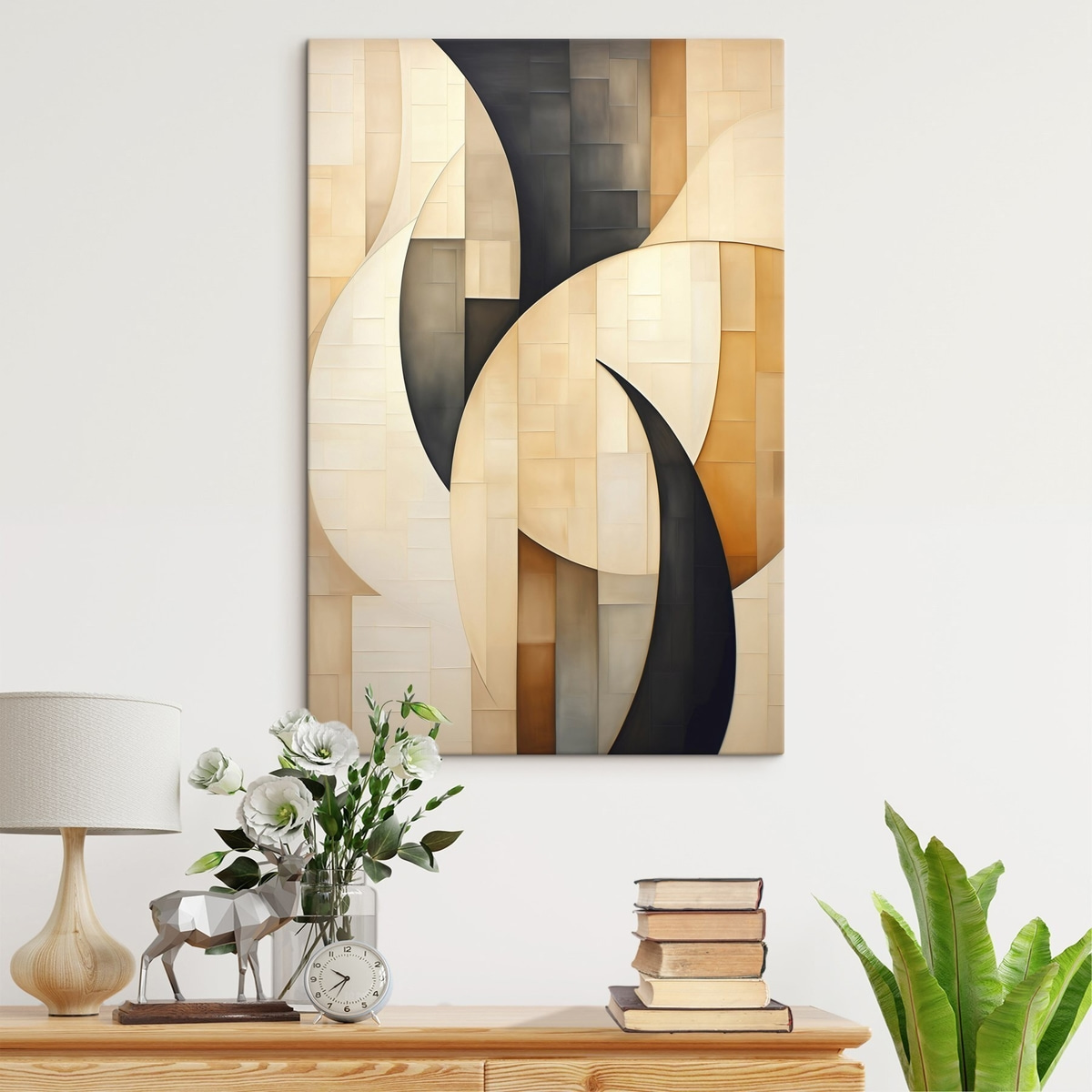 Geometrische abstractie — interieur 2