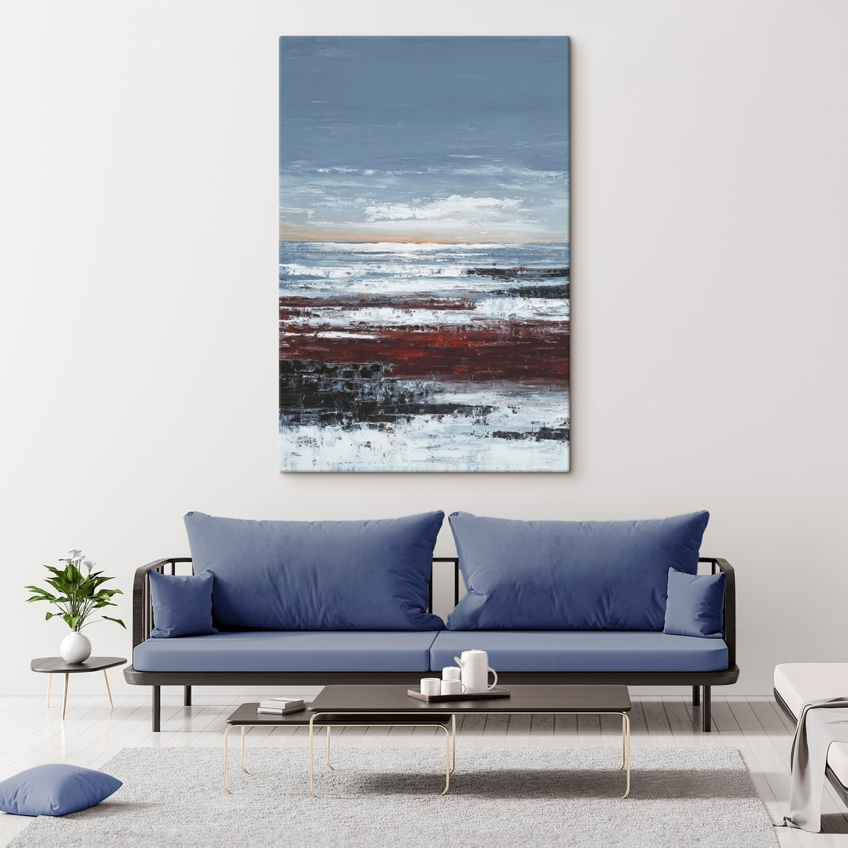 Abstract zeegezicht — interieur 2