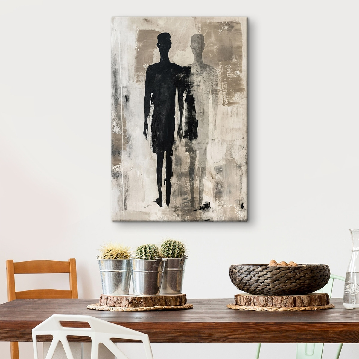Abstracte figuur — interieur 1