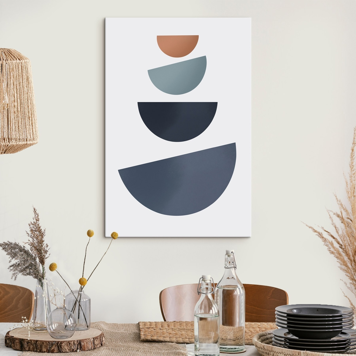 Abstracte samenstelling — interieur 2