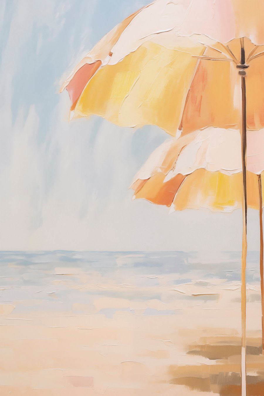 Strandlandschap — volledig ontwerp