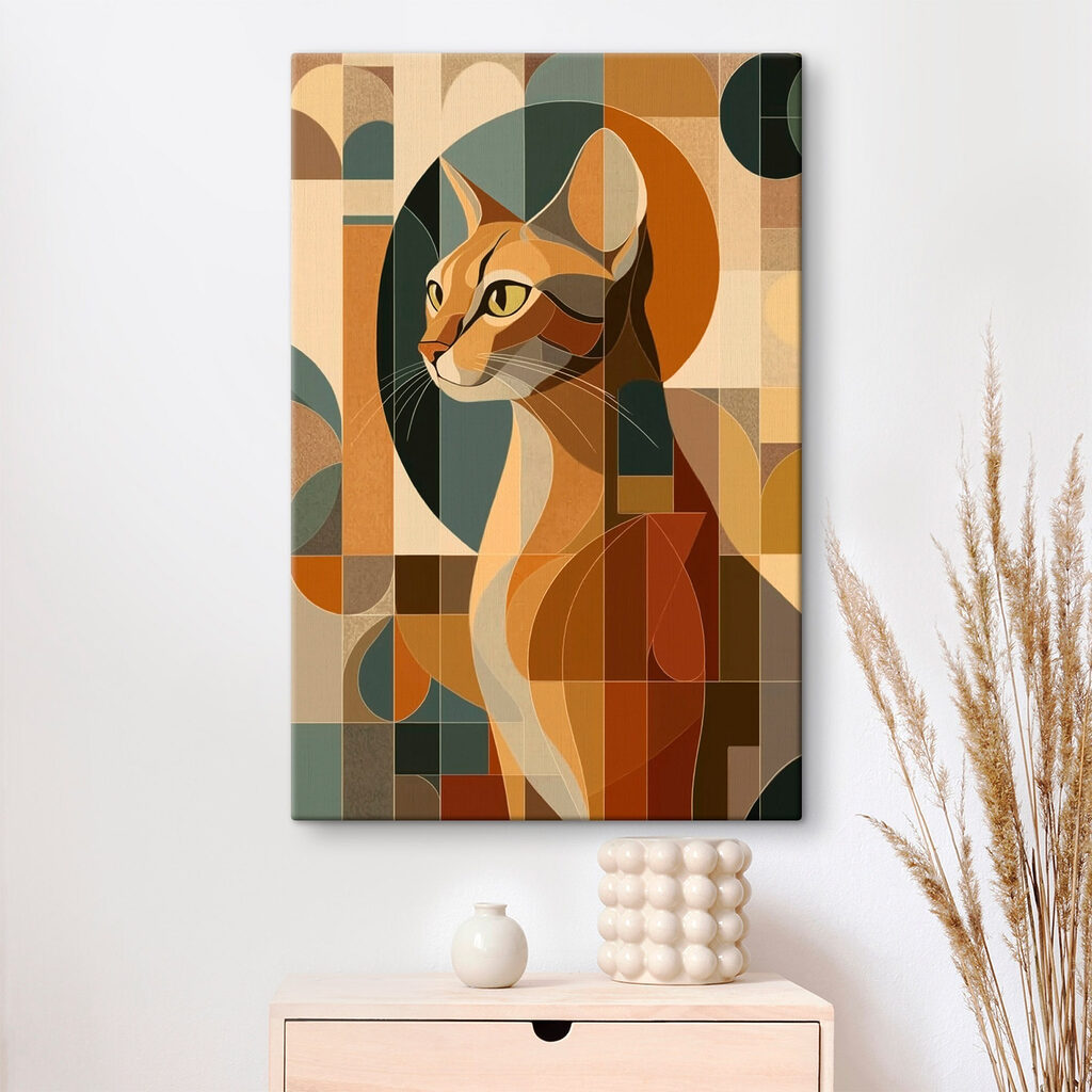 Kat met gele ogen — interieur 2