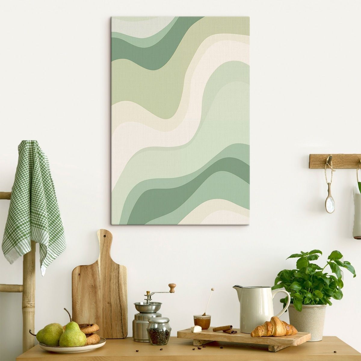Abstracte golven — interieur 2