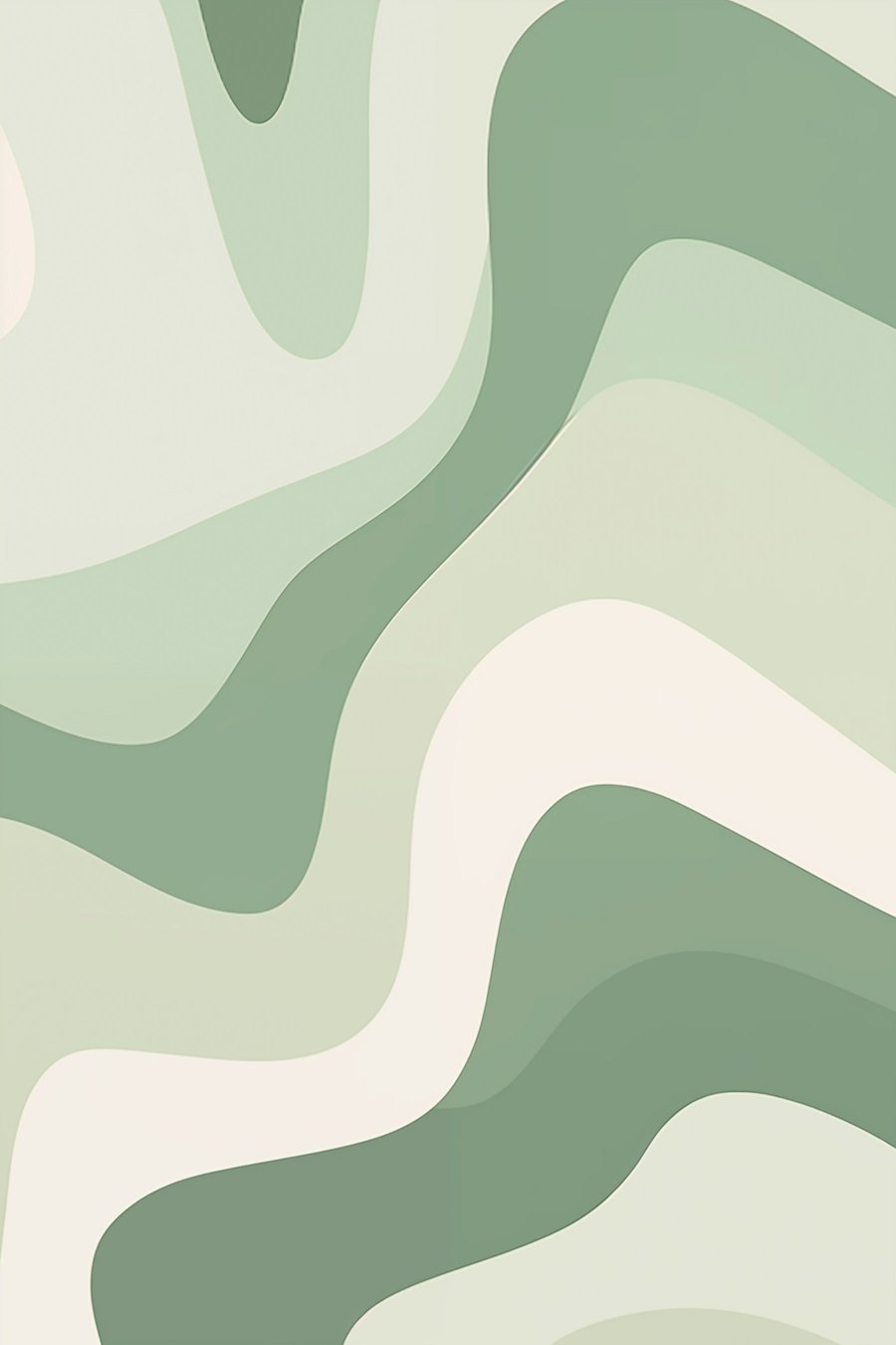 Abstracte golven — volledig ontwerp