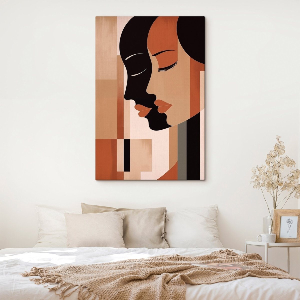 Abstracte gezichten — interieur 2