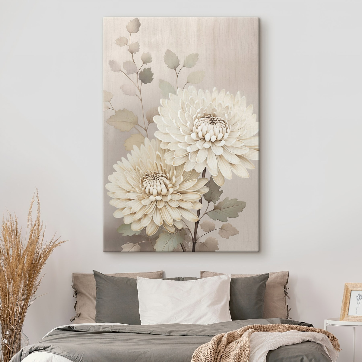 Abstracte chrysanten — interieur 1