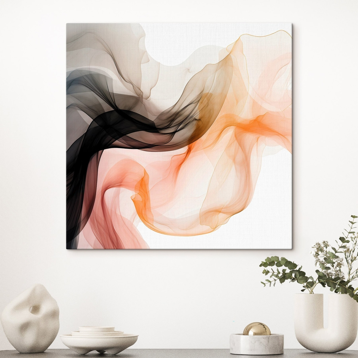 Luchtstromen, transparante abstractie — interieur 3