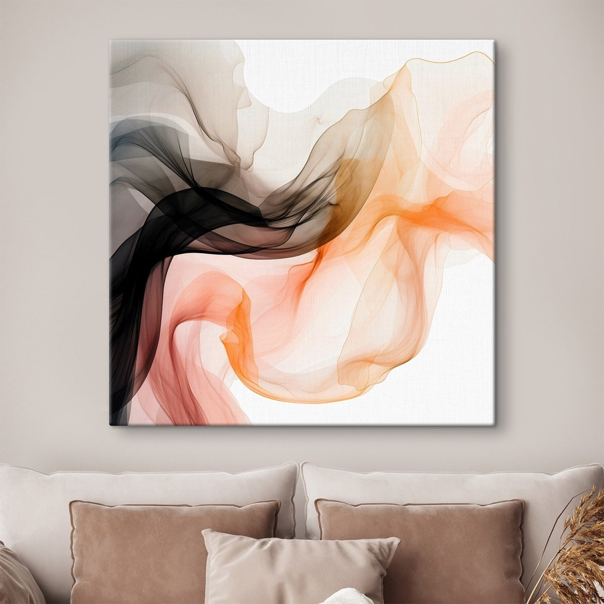 Luchtstromen, transparante abstractie — interieur 2