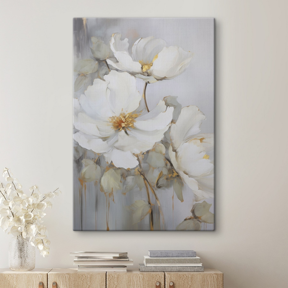 Abstracte bloemen — interieur 1