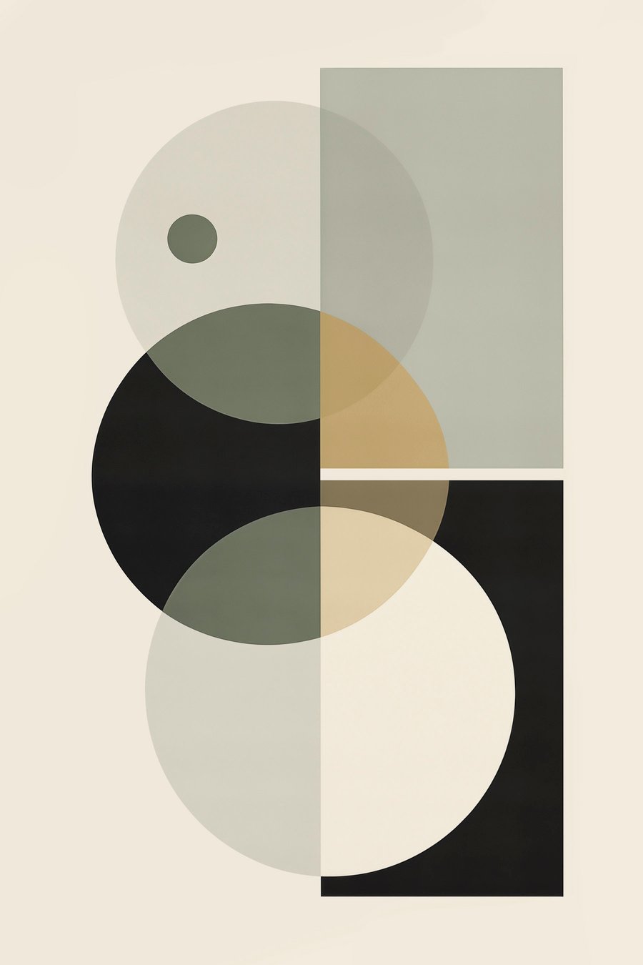 Geometrische abstractie — volledig ontwerp