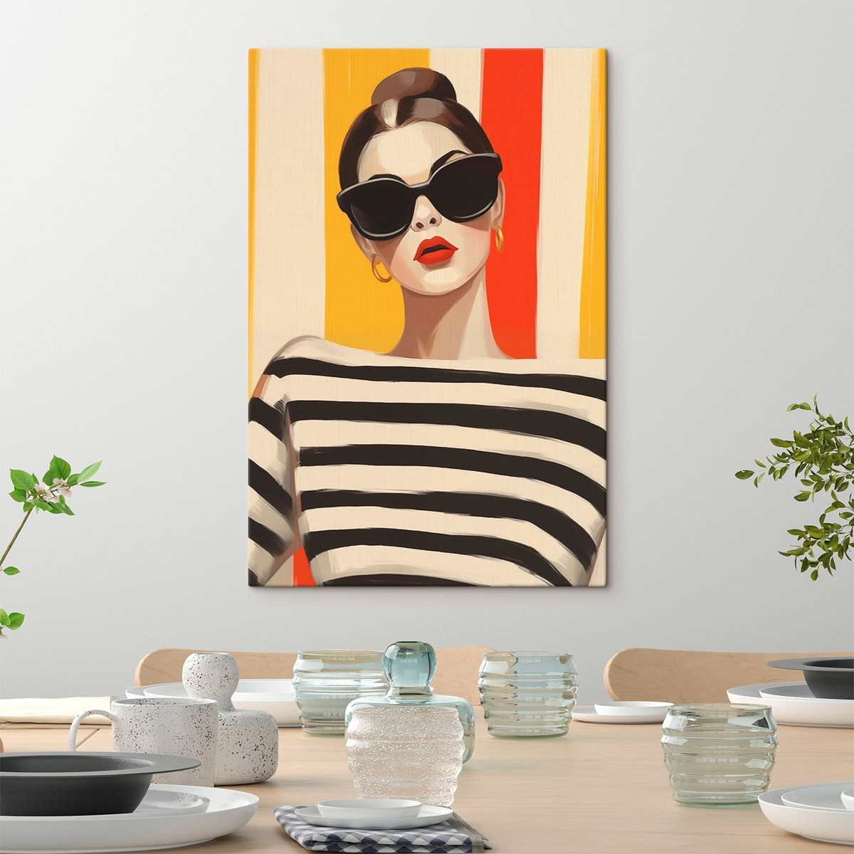 Modieus meisje — interieur 2