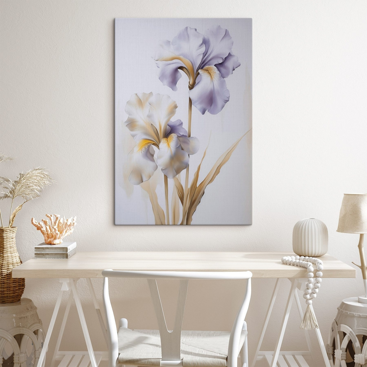 Irisen imitatie schilderij — interieur 2