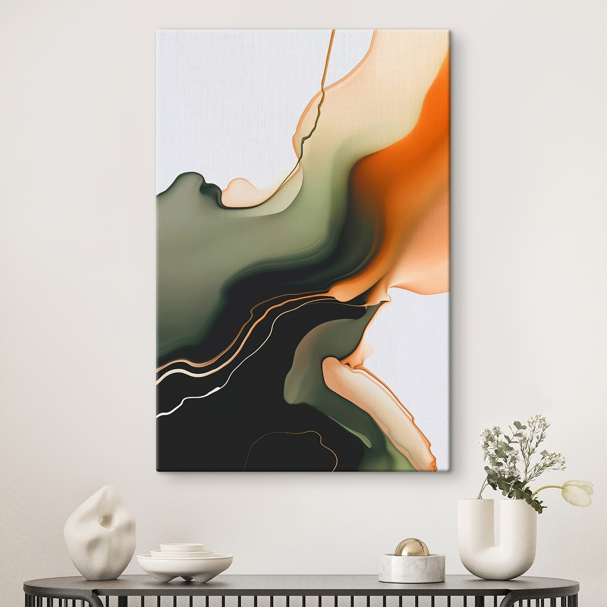 Abstracte golf — interieur 2