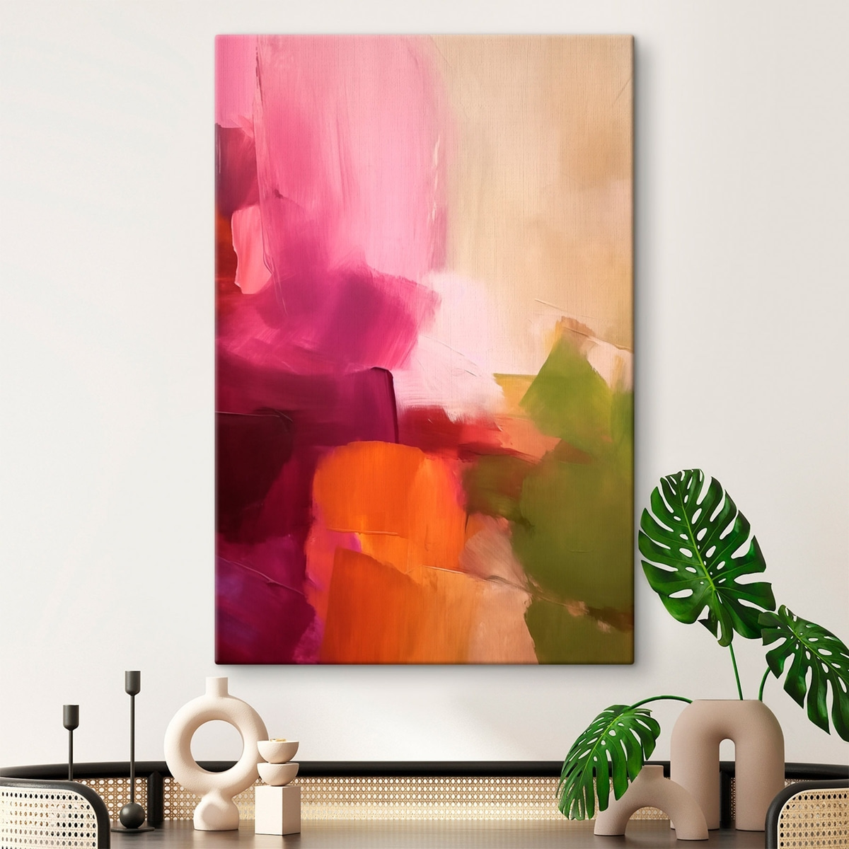 Abstract schilderij — interieur 1
