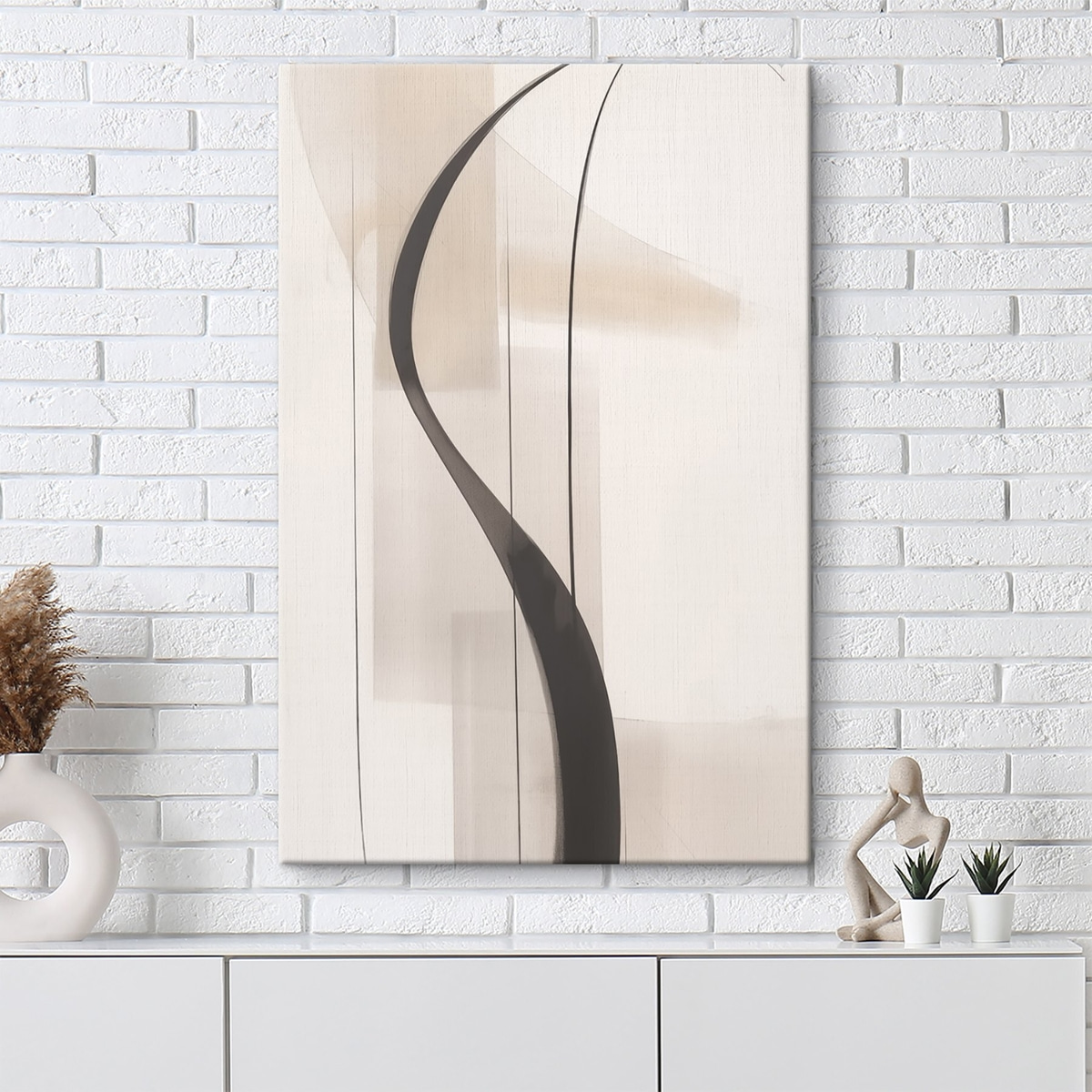 Elegante kalligrafie. Abstractie — interieur 2