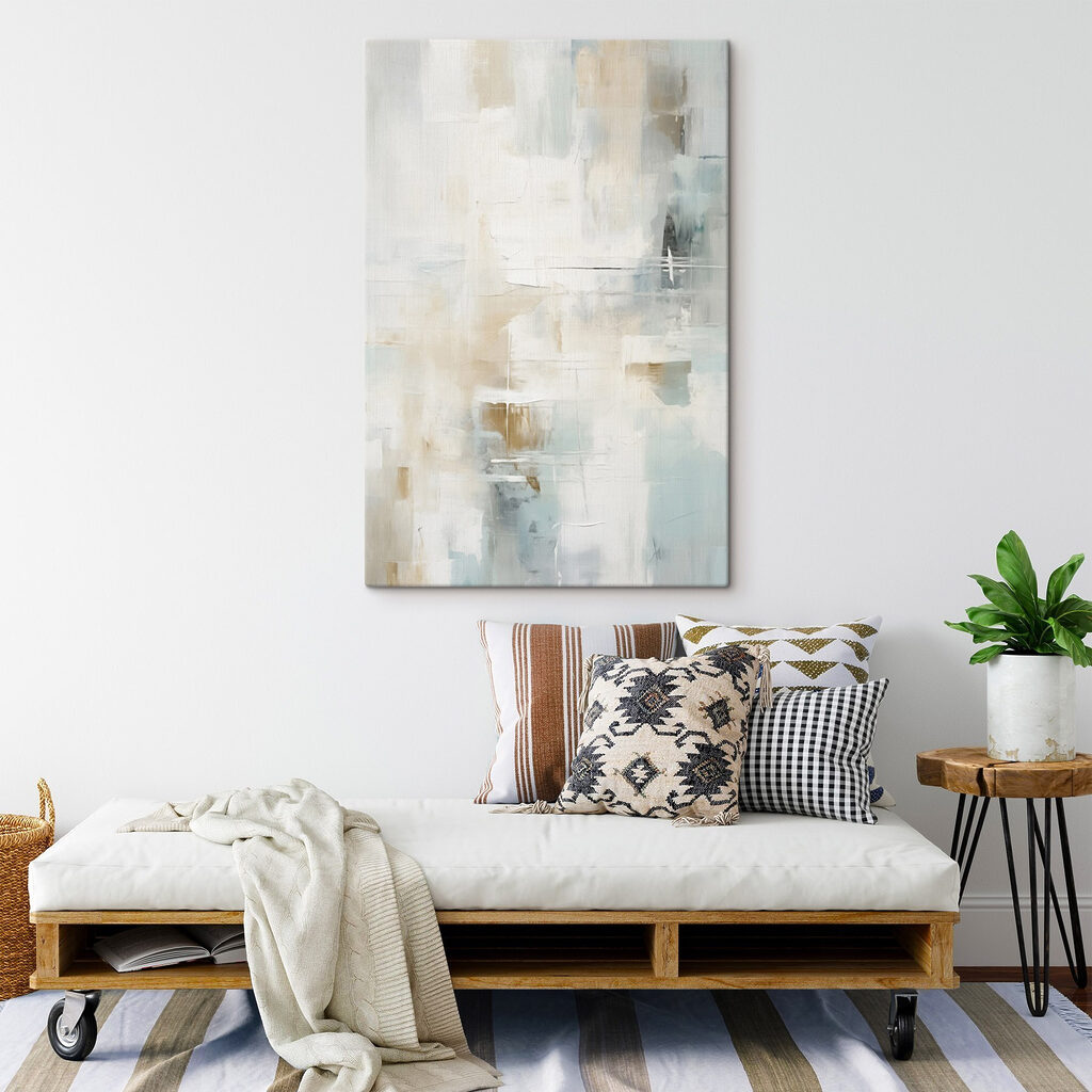 Zachte tinten versmelten in een serene harmonie — interieur 3