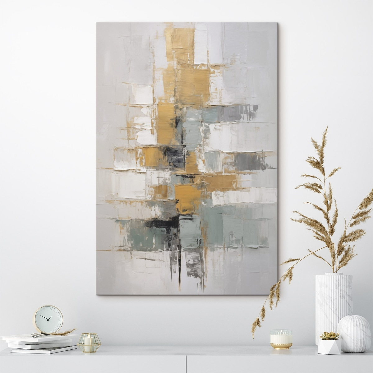 Abstracte samenstelling — interieur 1