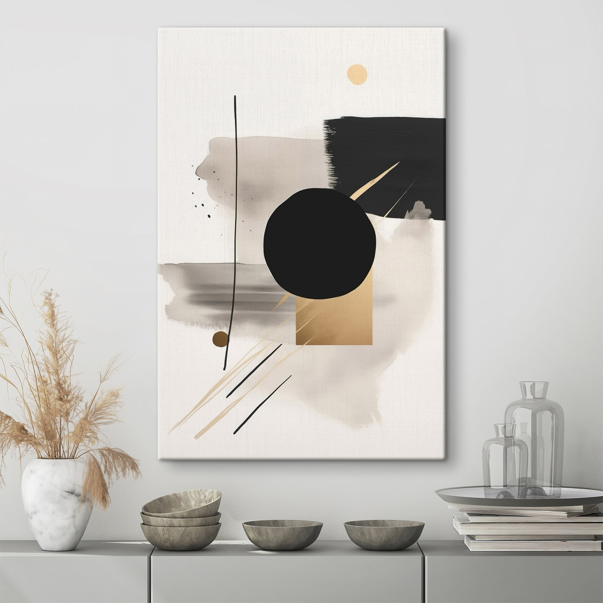 Abstracties met vormen — interieur 3