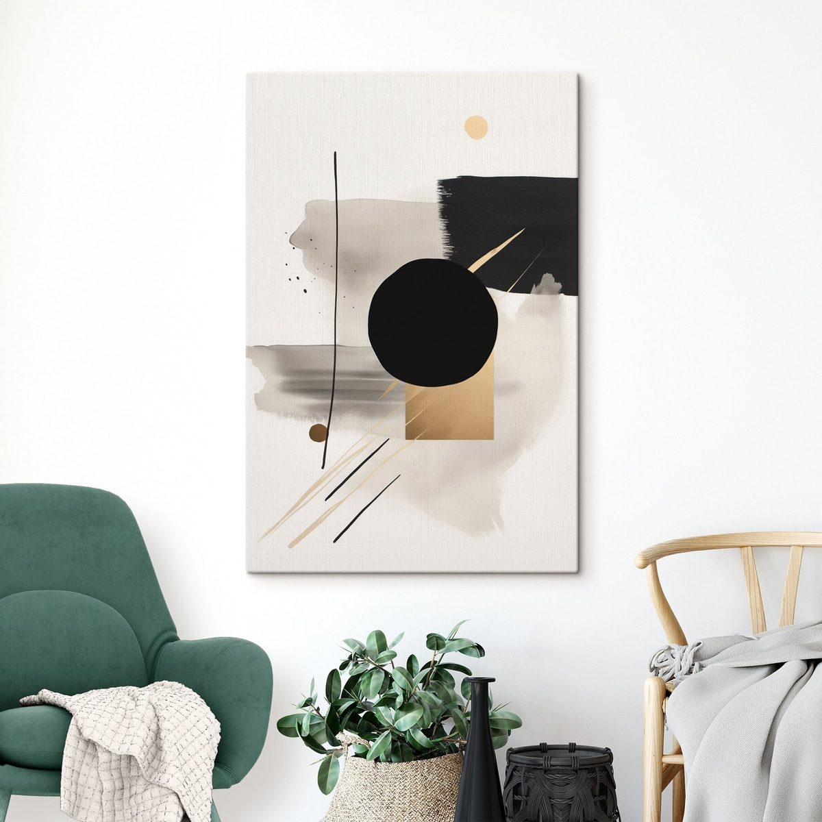 Abstracties met vormen — interieur 2