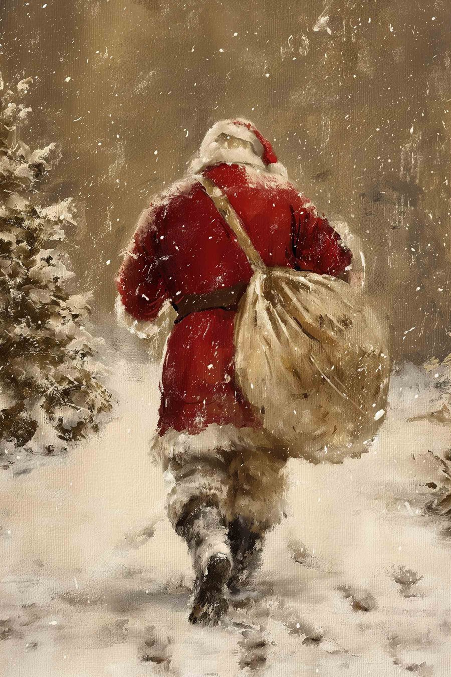Kerstman — volledig ontwerp