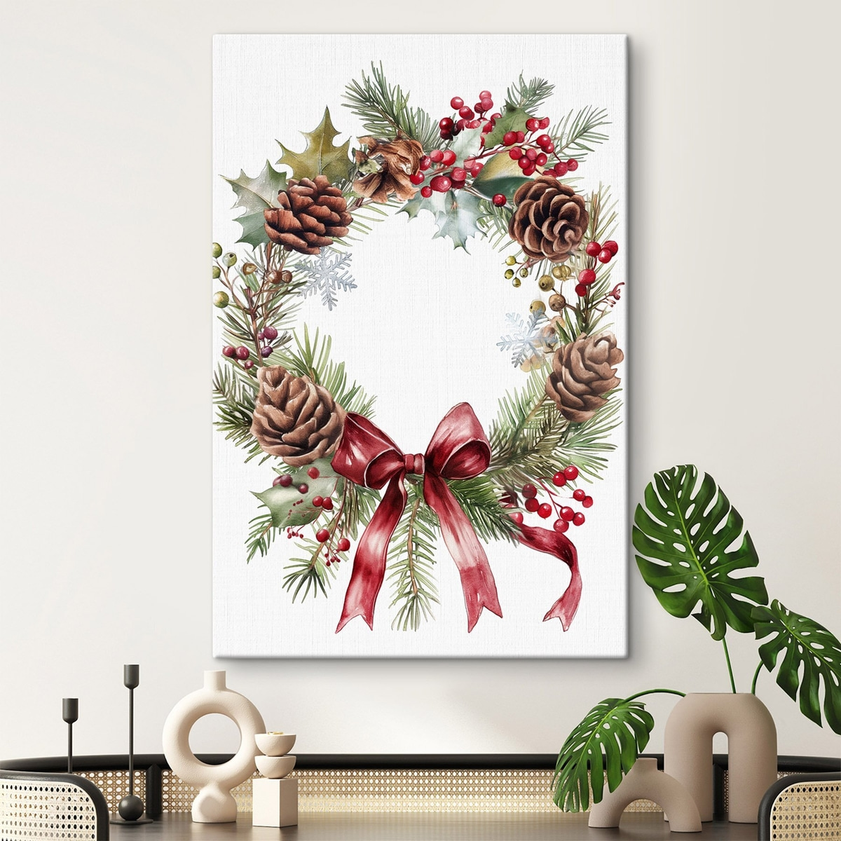Kerstkrans — interieur 2