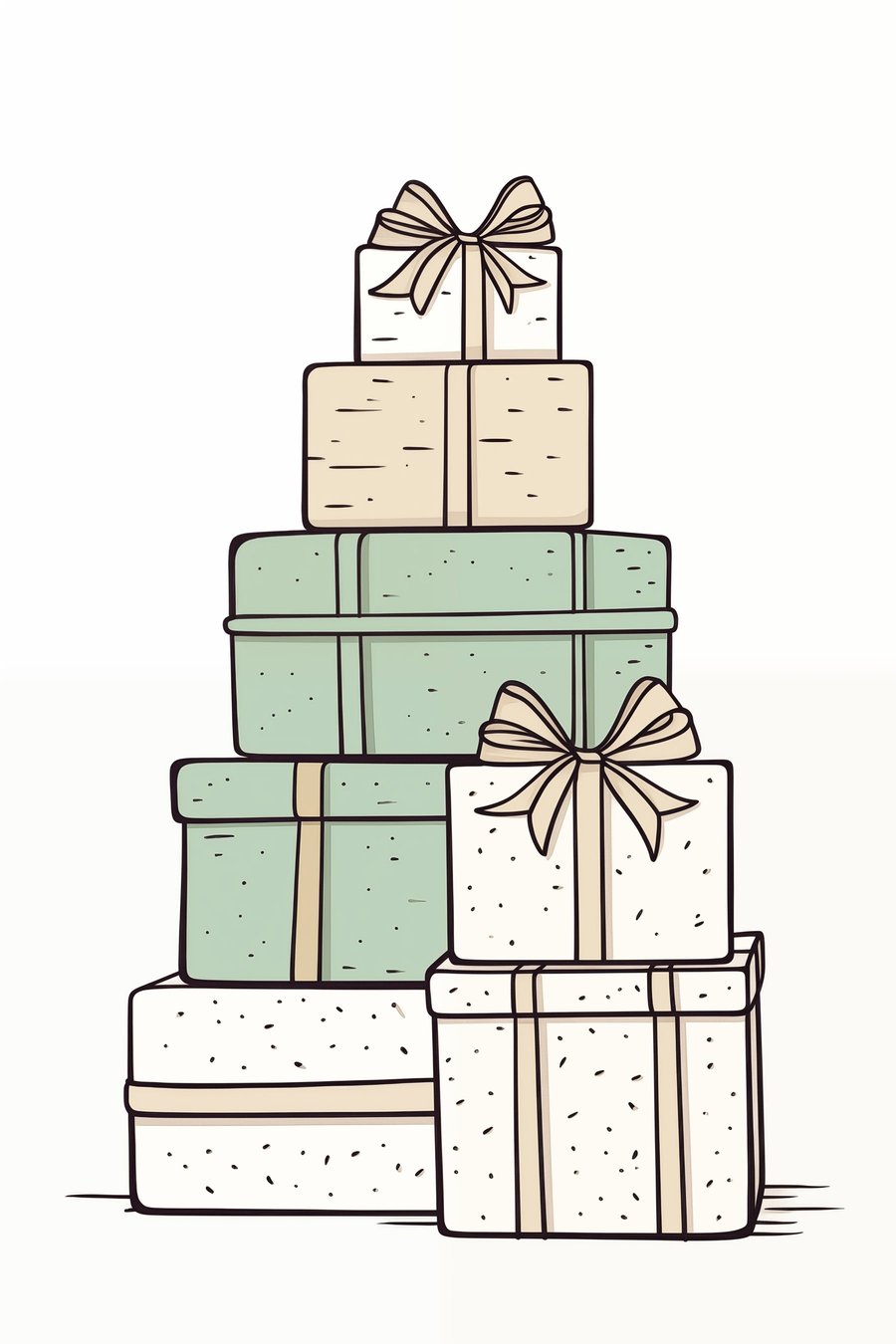 Cadeaus — volledig ontwerp