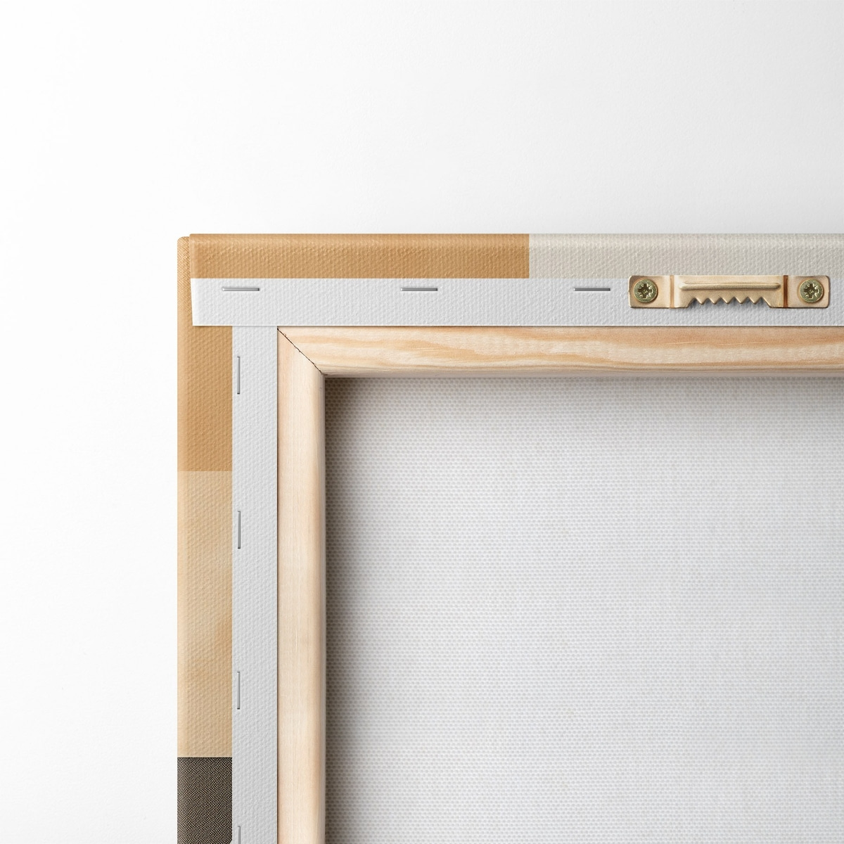 Decoratieve heuvels in artistieke stijl — achterkant