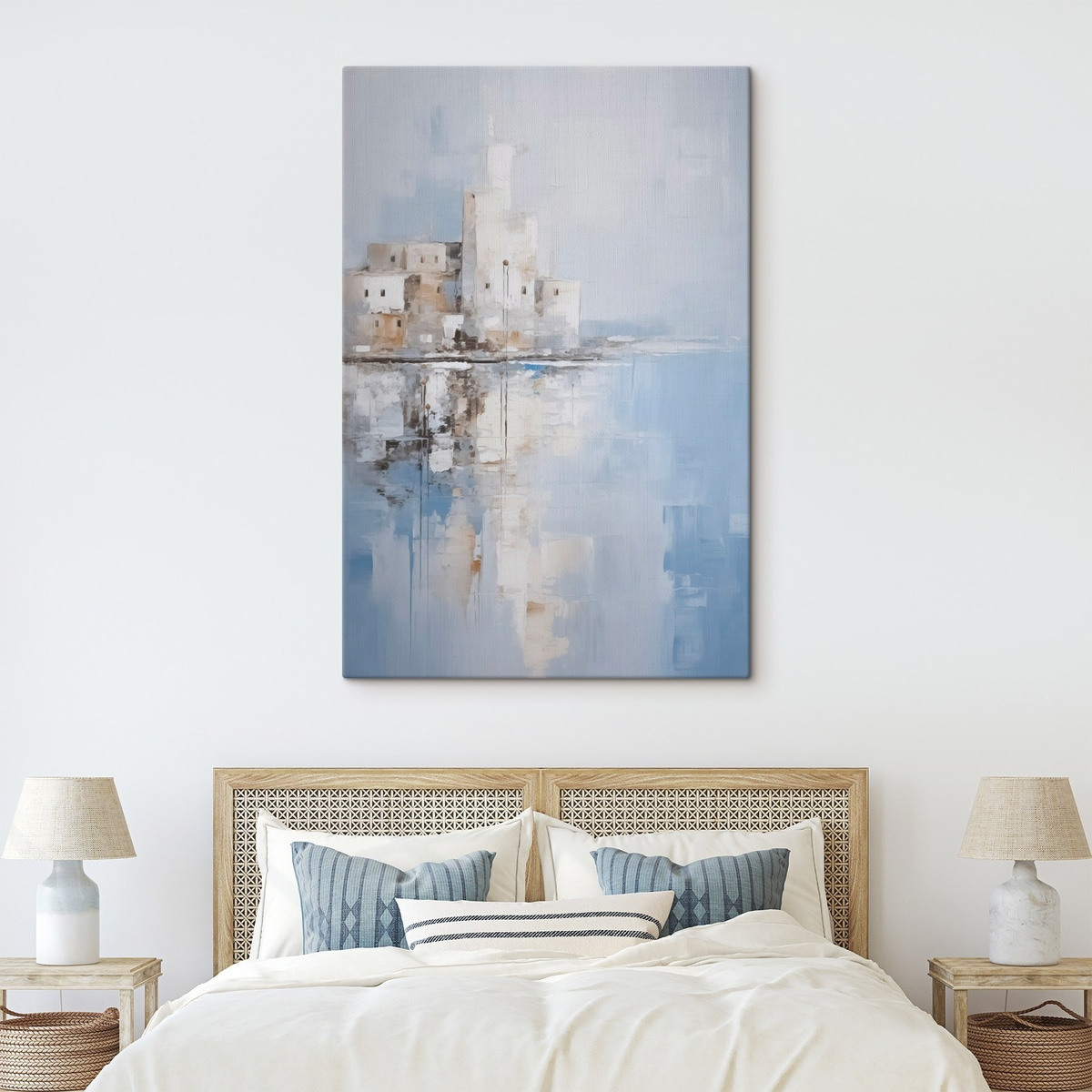 Abstracte landschapsimitatie van schilderkunst — interieur 2