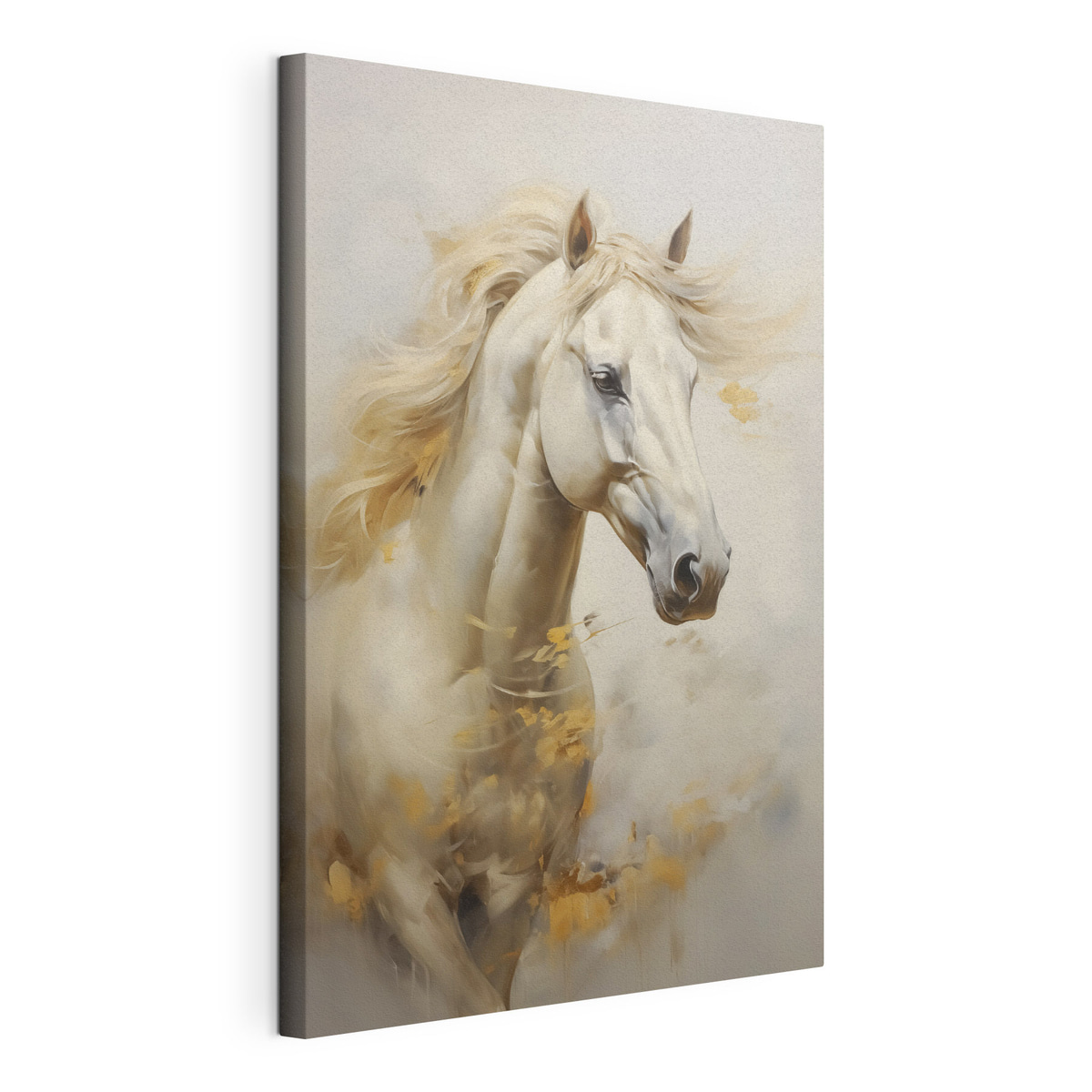 Paard imitatie van schilderij — productweergave