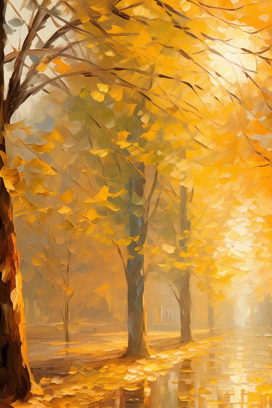 Herfstpark — volledig ontwerp
