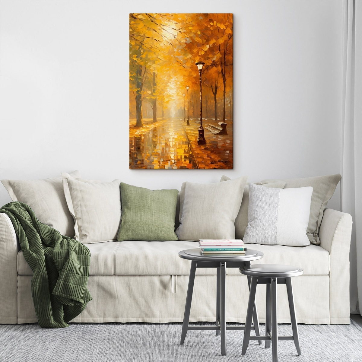 Steegje in een herfstpark — interieur 2