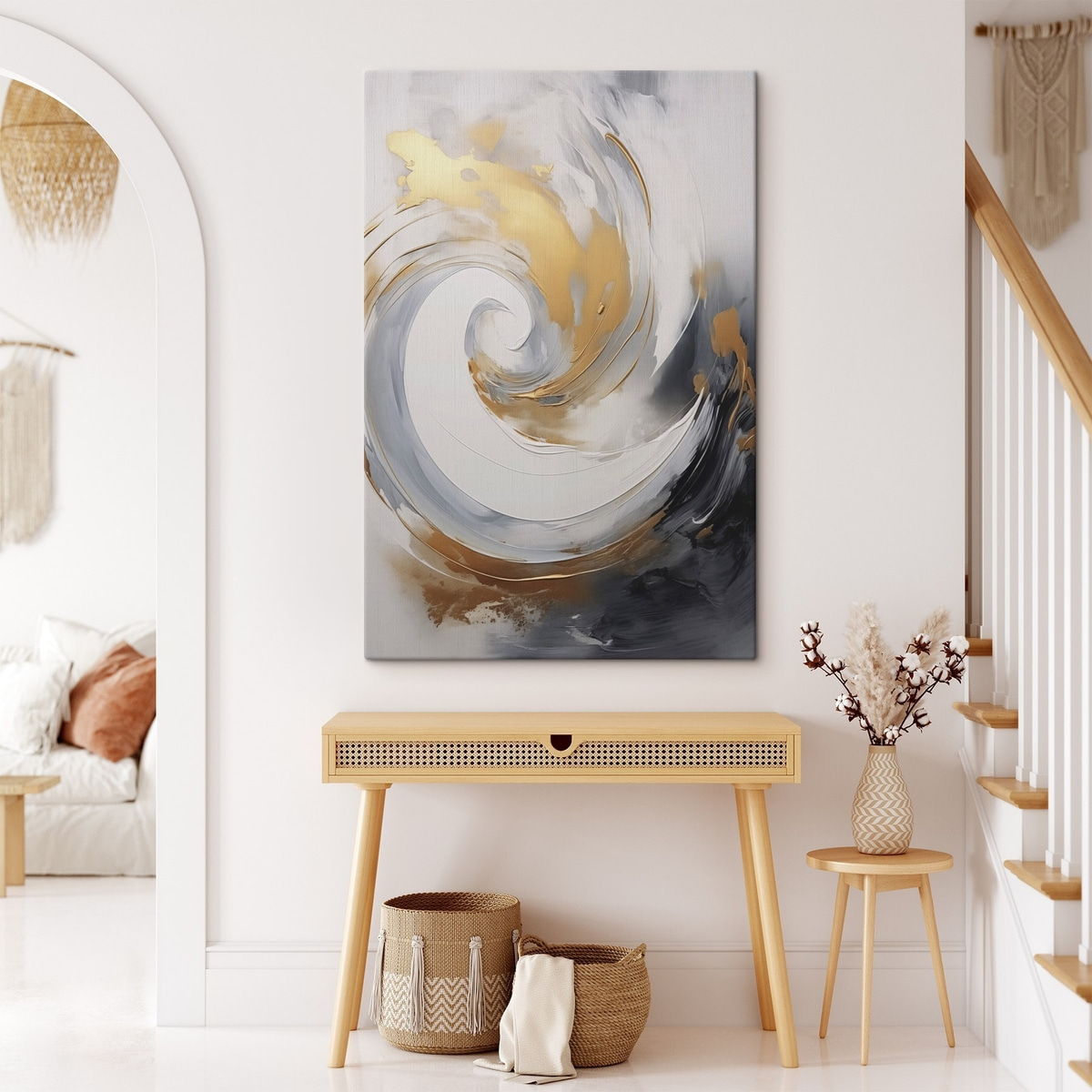 Abstracte vortex — interieur 2
