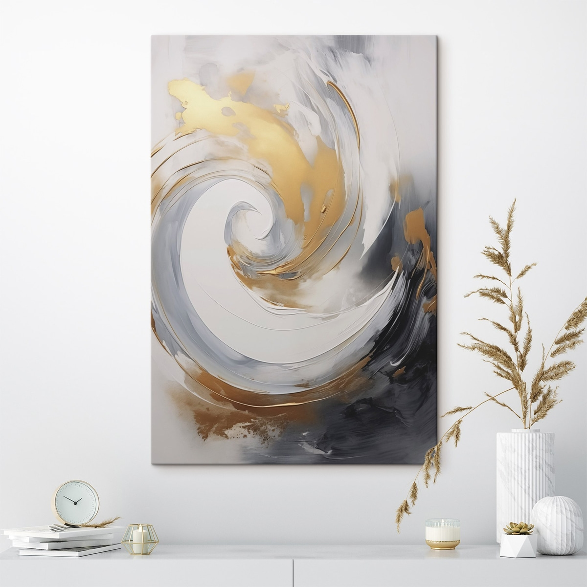 Abstracte vortex — interieur 1