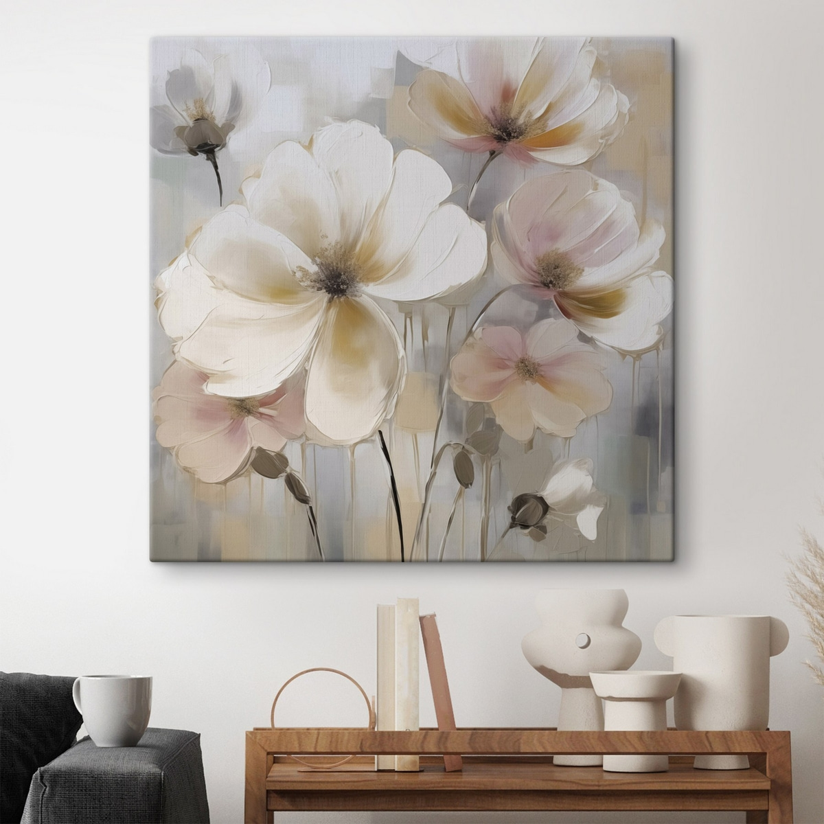 Primitieve bloemen — interieur 2