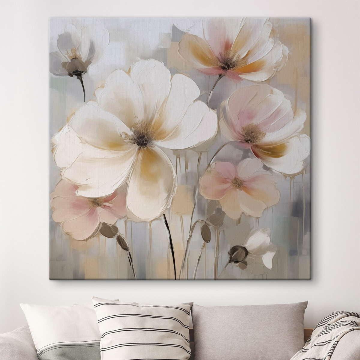 Primitieve bloemen — interieur 1
