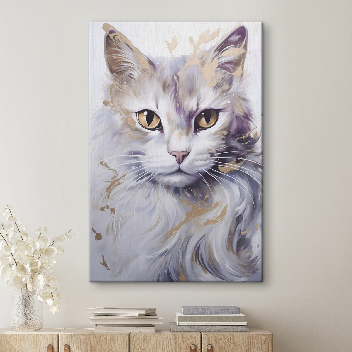 Abstracte kat — interieur 1