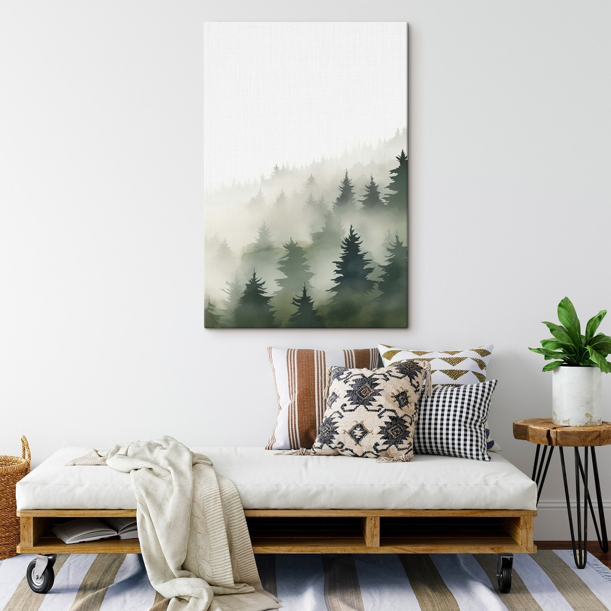 Mistig bos — interieur 2