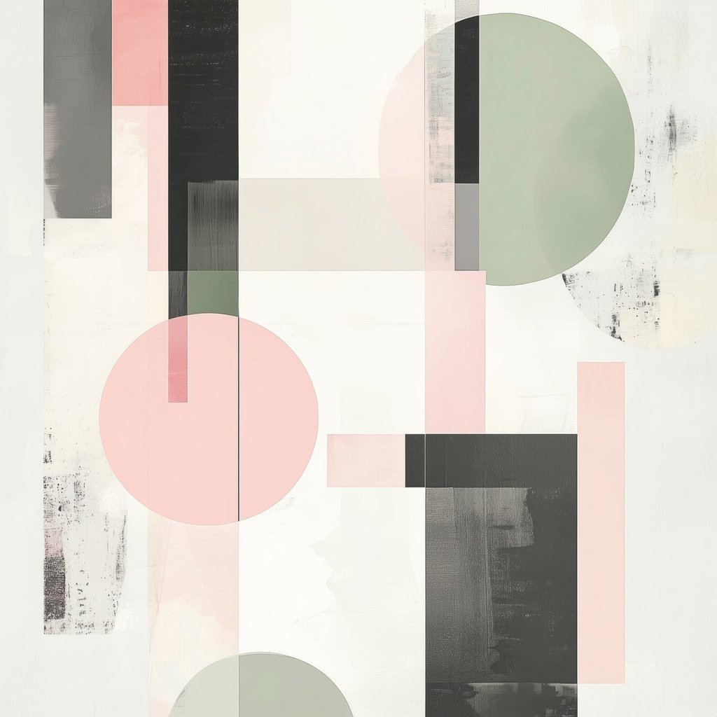Geometrische abstractie — volledig ontwerp