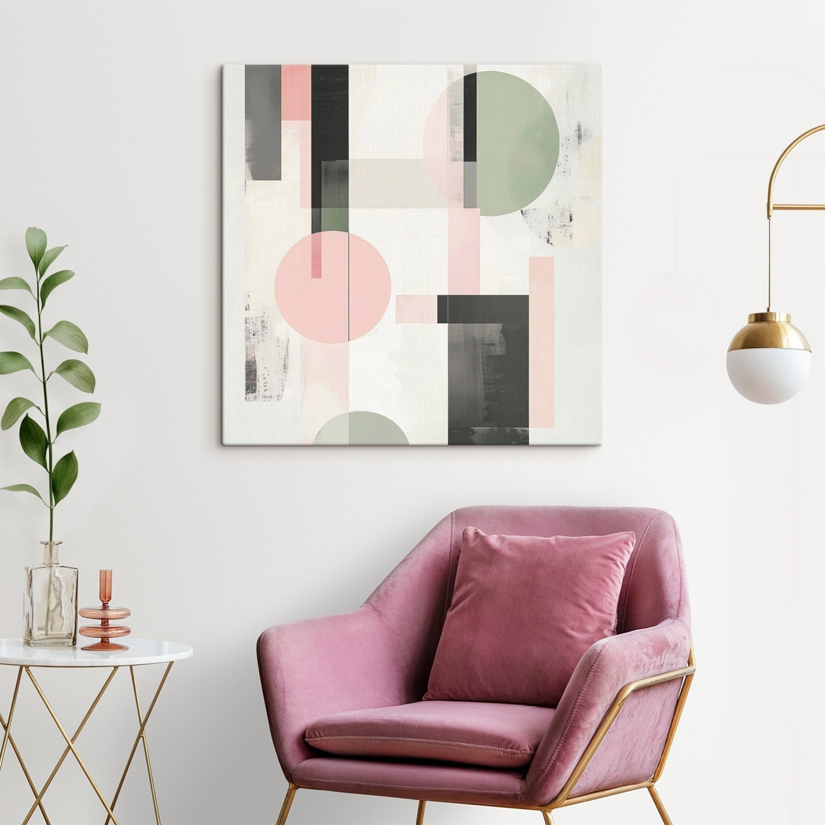 Geometrische abstractie — interieur 3