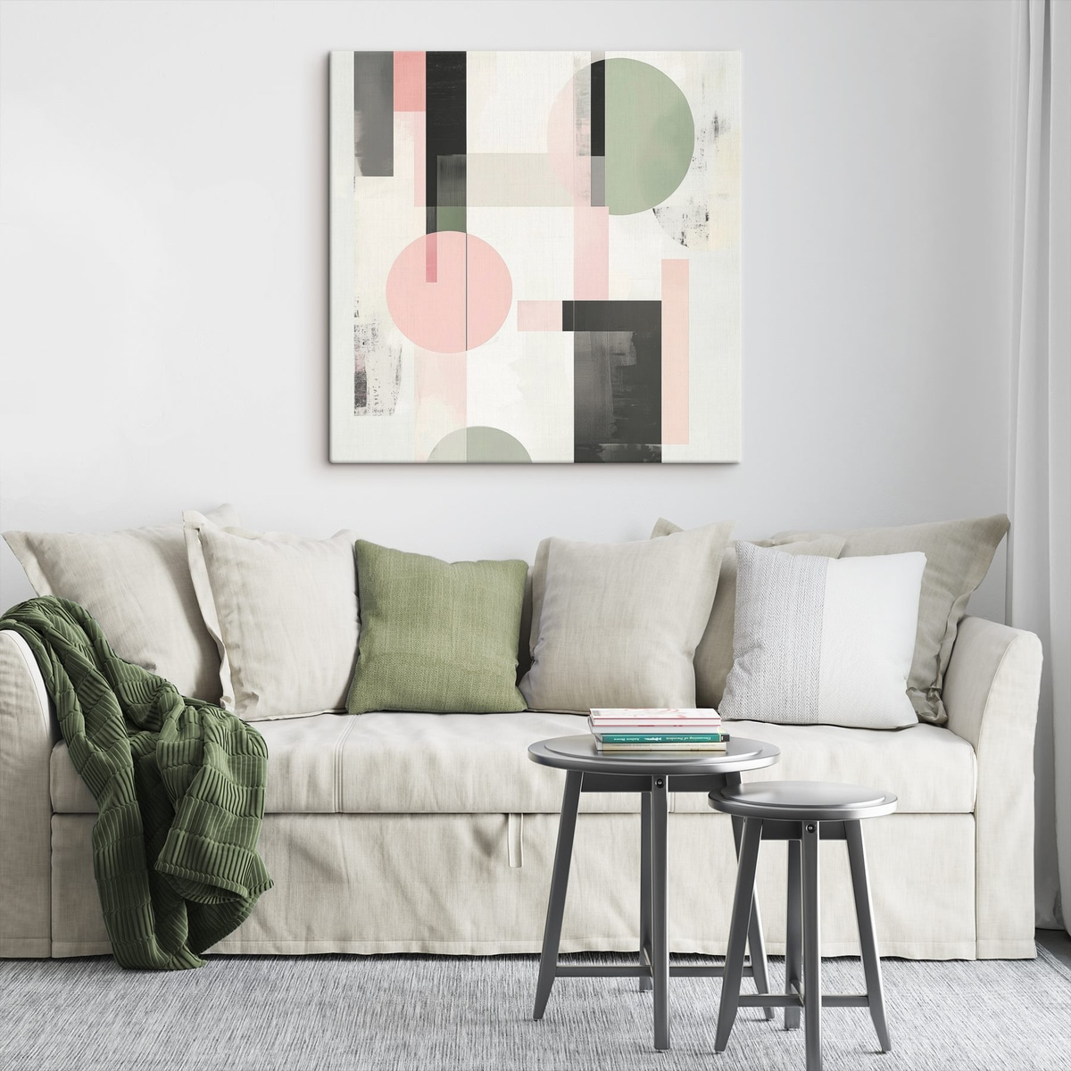 Geometrische abstractie — interieur 1