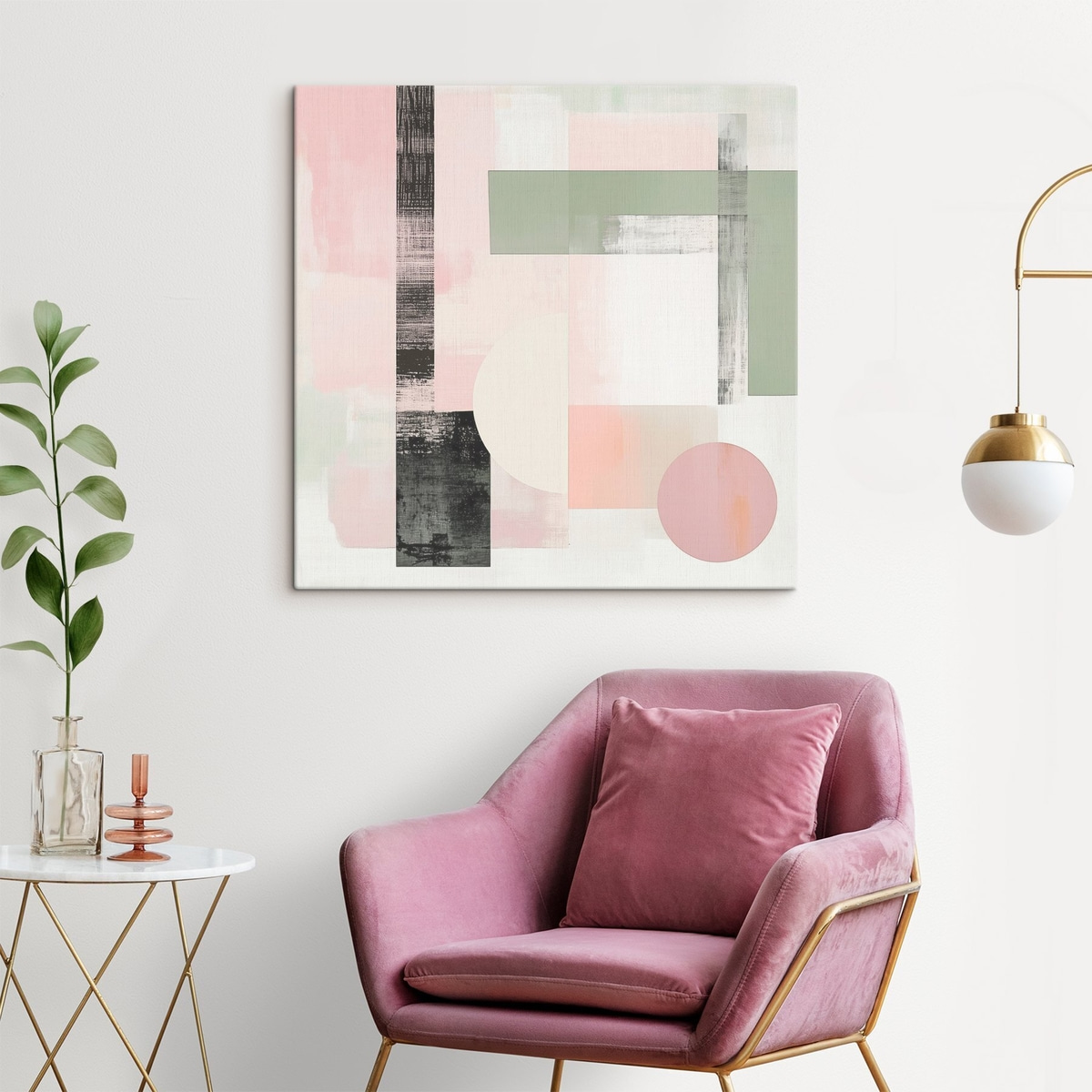 Geometrische abstractie — interieur 1