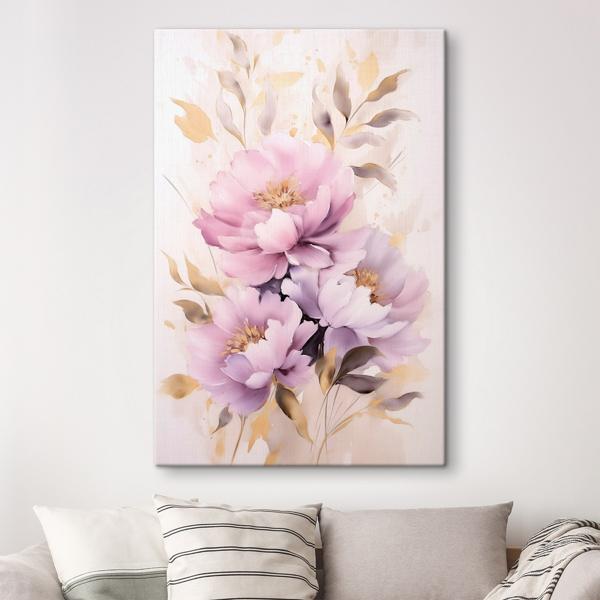 Boeket imitatie van schilderij — interieur 1