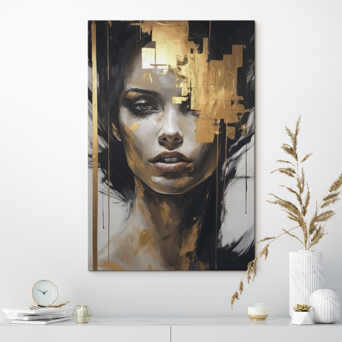 Abstract portret — interieur 1