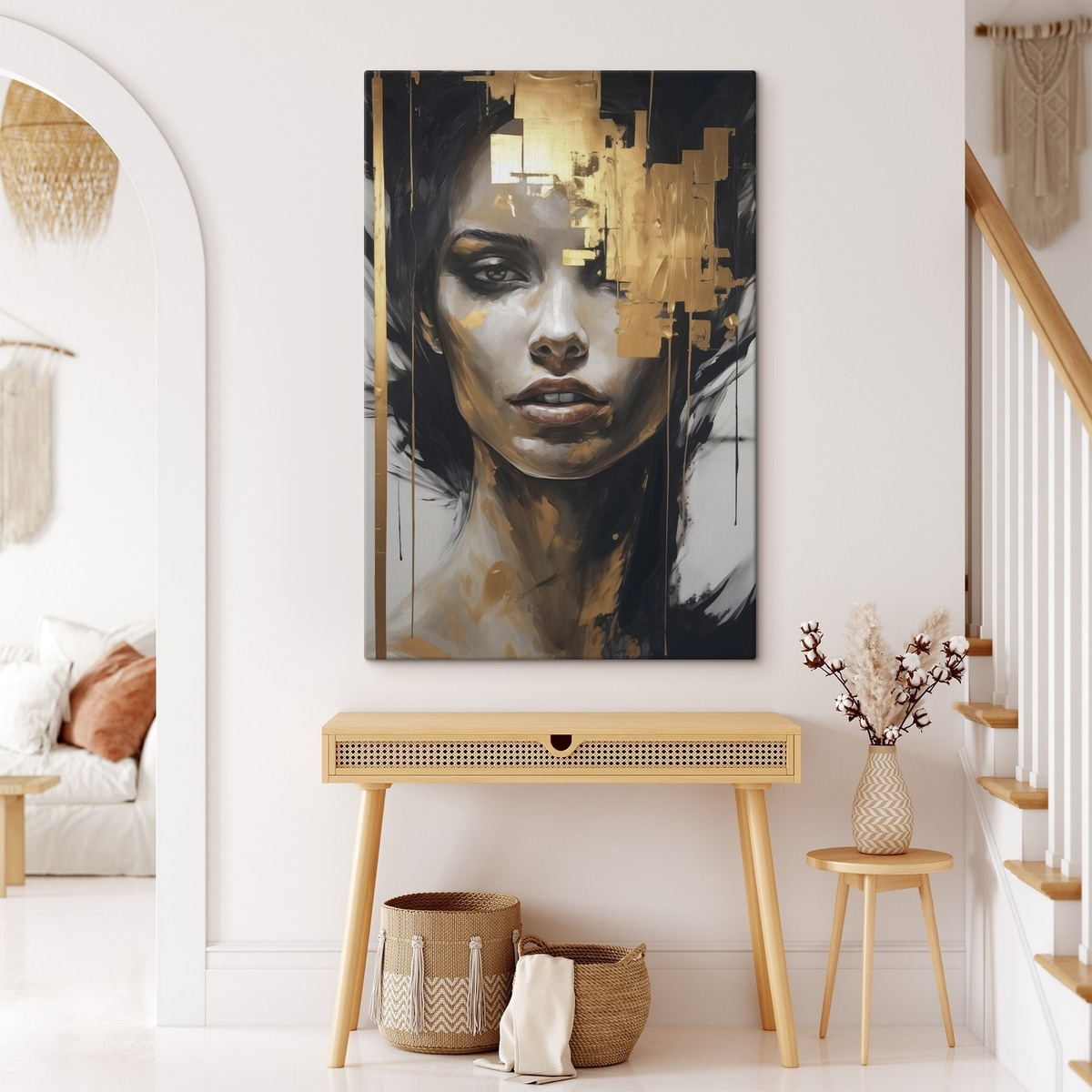 Abstract portret — interieur 2