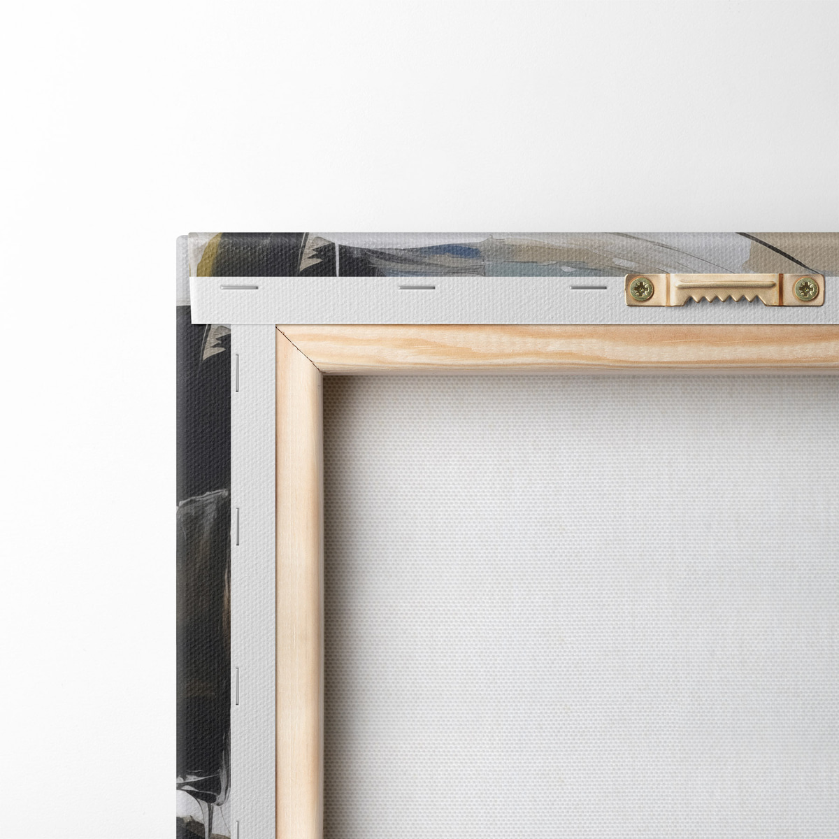 Moderne abstractie — achterkant