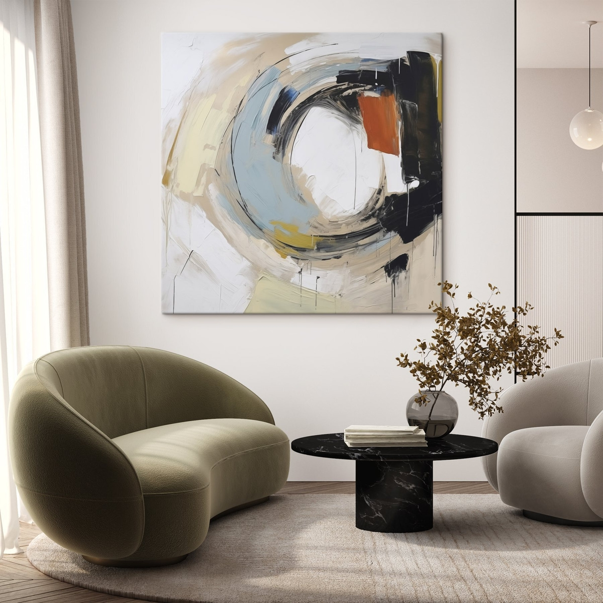 Moderne abstractie — interieur 1