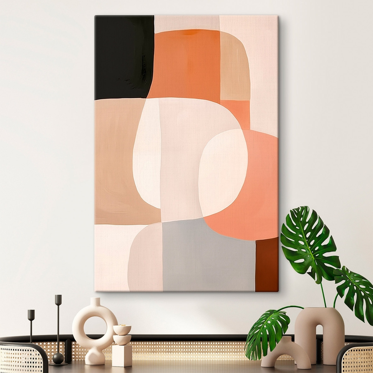 Abstracte samenstelling — interieur 1